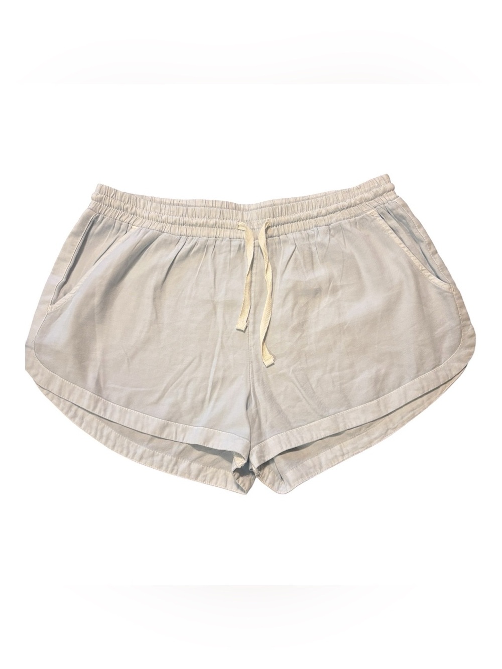 Billabong Light Blue Drawstring Casual Shorts